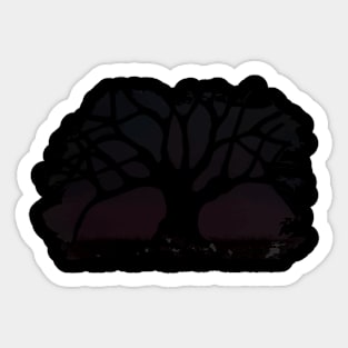 Dark Tree Sticker